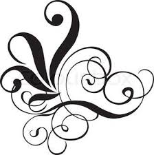 Black And White Vector Art Design Design Filigree Art Vector Colourbox Free Clip Art Filigree Pattern Clip Art