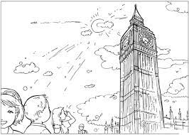 More 100 coloring pages from interesting coloring pages category. Coloring Page Big Ben