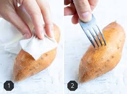 Learn How To Bake Sweet Potatoes By Wrapping Them In Aluminum Foil And Then Cook In 2020 Cooking Sweet Potatoes Sweet Potato Recipes Baked Sweet Potato Recipes Healthy