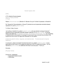 Medical appeal second level appeal letter sample. 43 Effective Appeal Letters Financial Aid Insurance Academic