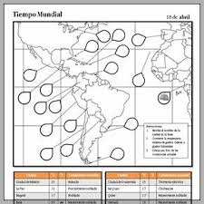 Tiempo Mundial Abril Actividades De Espanol Espanol De Escuela Primaria Aula De Espanol