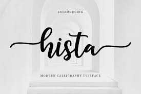 Be premium now download fast. Hista Demo Font Free For Personal