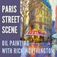 PARIS STREET SCENE. OIL PAINTING WITH RICK WORTHINGTON event image