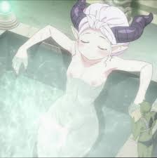Rule 34 Dev - anime breasts death_abyss_(ishuzoku_reviewers) ecchi  high_resolution horns interspecies_reviewers ishuzoku_reviewers legs navel  nipples nude pointed_ears screen_capture small_breasts water|816611