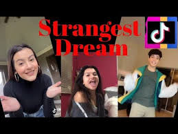 Last Night I Had The Strangest Dream Tik Tok Dance Challenge Youtube In 2020 Weird Dreams Funny Short Videos Strange