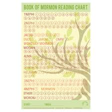 tree book of mormon reading chart poster printable