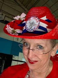 At the beach with my family and of course I had to represent the RNC  national convention as well as president Donald J. Trump