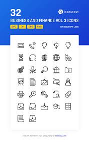 Download Business And Finance Vol 3 Icon Pack Available In Svg Png Eps Ai Icon Fonts Icon Finance Icon Pack