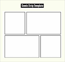 You will receive 6 variations of a comic strip so your children can have fun and truly create an entire book if they have a long enough story in them! Comic Strip Template 7 Free Pdf Download Comic Strip Template Comic Book Template Comic Strips