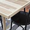 We measured the width of their kitchen table etc. 1