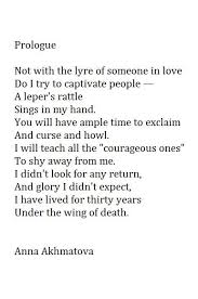 Prologue Anna Akhmatova Clever Quotes Pretty Words Words