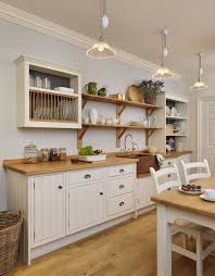 English Cottage Kitchen Rustic Painted White With A Copper Sink Kitchen Design Home Decor Kitchen English Cottage Kitchens