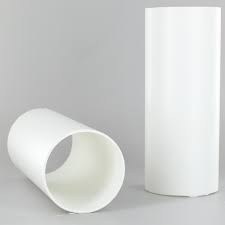 Lamp Parts Lighting Parts Chandelier Parts 2 In O D X 36 In Long Hard Plastic Candle Tubing White Cchp2w Grand Brass Lamp Parts Llc