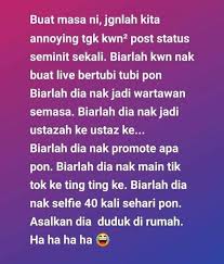 See actions taken by the people who manage and post content. Biarlah Fb Dia Sendiri Berita Viral Terkini Malaysia Facebook