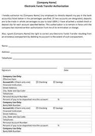 direct deposit form free pdf word small business free forms