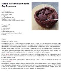 Nutella Marshmallow Cookie Cup Explosion Cooking Recipes Recipes Nutella