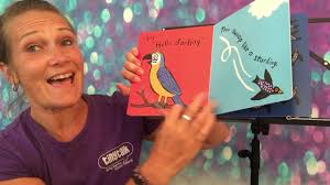 Deb reads 'A Busy Day for Birds'