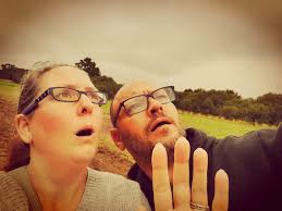 Me and my hubby are huge War of the Worlds fans. We went to Horsell Common  a few years ago and took this pic. Can someone please add a WOTW tripod in