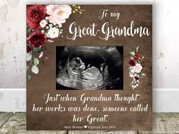 Check out our great grandma gift selection for the very best in unique or custom, handmade pieces from our mugs shops. Great Grandma Pregnancy Announcement Sonogram Frame Great Grandma Gift Great Grandma Christmas Gift New Great Grandma Birthday Gift Grandma Frames Photography Craft Supplies Tools