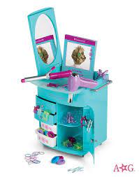 Truly Blue Hairstyling Caddy American Girl Doll Sets American Girl Doll Room American Girl Doll Accessories