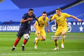 Anthony Martial Of France And Vitaliy Mikolenko Of Ukraine During The Anthony Martial Martial Anthony