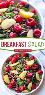 Breakfast Salad A Super Simple And Flavourful Salad To Start Your Day Recipe Healthy Breakfast Recipes Perfect Healthy Breakfast Easy Family Meals