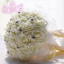 Free shipping on orders over $25 shipped by amazon. White Wedding Flowers Bridal Bouquets Accessories Bouquet Supplies Artificial Buque De Noiva Pink Bride Flower Bouquet Buy At The Price Of 20 00 In Aliexpress Com Imall Com