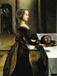Salome With The Head Of Saint John The Baptist Pin On 1450 1500 Fashion In Paintings