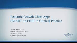 Pediatric Growth Chart App Smart On Fhir In Clinical Practice
