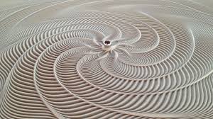 Water & sand coffee table take an old coffee table, give it a coat of paint if needed and drop a couple of plastic bins into it and you have a great idea for a play table. Hypnotic Coffee Table Creates Sand Art With A Magnetic Marble Mental Floss
