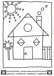 Coloring page with educational implication is a real treasure for parents: Get This Easy Preschool Printable Of Shapes Coloring Pages Qov5f