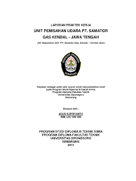 Soal psikotes penerimaan di pt gas negara tbk(pgn) lengkap dengan jawaban + contoh tes wawancara gratis bobby irawan 22.05.00 bumn contoh soal psikotes soal. Report Of Samator Gas Kendal Semarang Indonesia Pdf