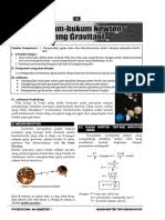 Hukum gerak newton adalah tiga hukum fisika yang menjadi dasar mekanika klasik. Bahan Ajar Hukum Newton
