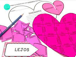 Check spelling or type a new query. Puzzle Corazon Antonimos Sinonimos San Valentin Activities Valentine Day