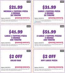 77 Best Chuck E Cheese Coupons Free Tokens Images In 2019