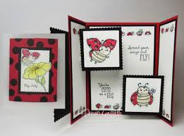 Floating Gate Fold Card Video Dawn S Stamping Thoughts Gatefold Cards Happy Birthday Cards Printable Fun Fold Cards