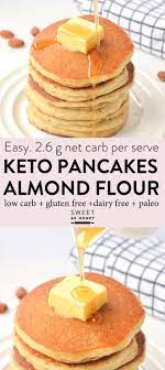 Keto Almond Flour Pancakes Only 5 Ingredients Recipe Almond Flour Pancakes Low Carb Pancakes No Flour Pancakes