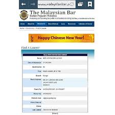 Klinik perubatan borang 12 (akta perubatan 1971). Malaysian Bar Council Find A Lawyer