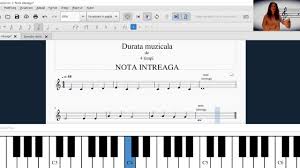 Muzica note muzical sunet melodie pian cântec clef notă. Durate Muzicale Valori De Note Nota Intreaga Teorie Muzicala Youtube