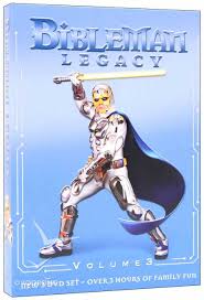 The bibleteam shares adventures using the armor of god and the fruits of the spirit, explaining each piece and fruit individually and connecting them to bible stories. Legacy Volume 3 3 Dvd Set Bibleman Genesis Series Koorong