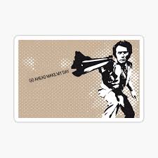 Download now to use this design in your personal projects. Go Ahead Make My Day Stickers Redbubble
