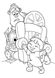 We have hundreds of kids craft ideas, kids. Monster Inc Coloring Page