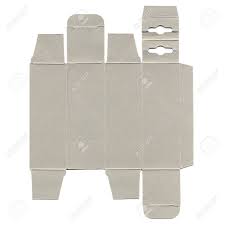 Download Cardboard Box Unfolded Exploded View Showing Construction Design Stock Photo Picture And Royalty Free Image Image 49812108