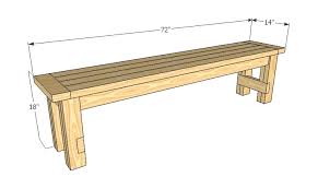 Diy outdoor bench ideas can help you to decide which one suits your outdoor setting and personal preferences. Farmhouse Bench No Pocket Holes Version Ana White