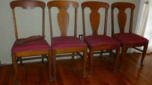 antique oak dining room table w/leaves