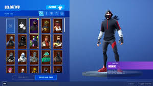 Ikonik was first added to the game in fortnite chapter 1 season 8. Fortnite Ikonik Skin Acc Video Gaming Video Games On Carousell