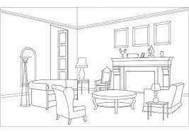 Mar 19, 2014 · the black and white image is of a rather primitive looking thistle flower engraving. Clean Living Room Clipart Black And White Novocom Top