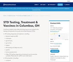 6 Free Std Testing Hiv Test Clinics In Columbus Oh