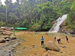 Air terjun sungai tua lokasi : Sungai Dua Waterfall Latak Bunta Rider Chris