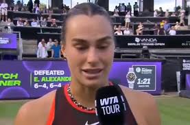 The pressure of the peak: Aryna Sabalenka’s candid take on the Federer mindset